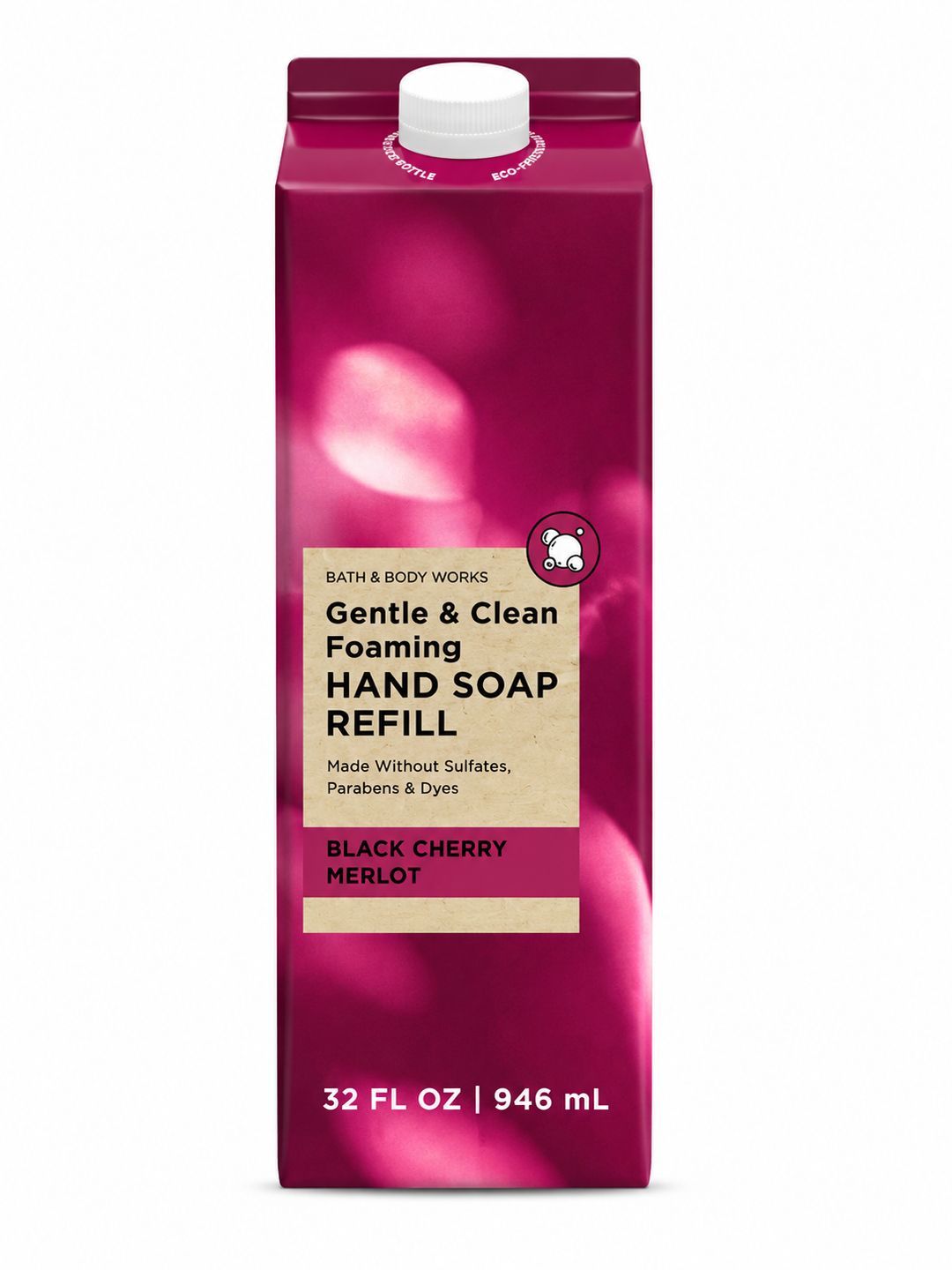 Black Cherry Merlot Froðusápu áfylling – Bath & Body Works