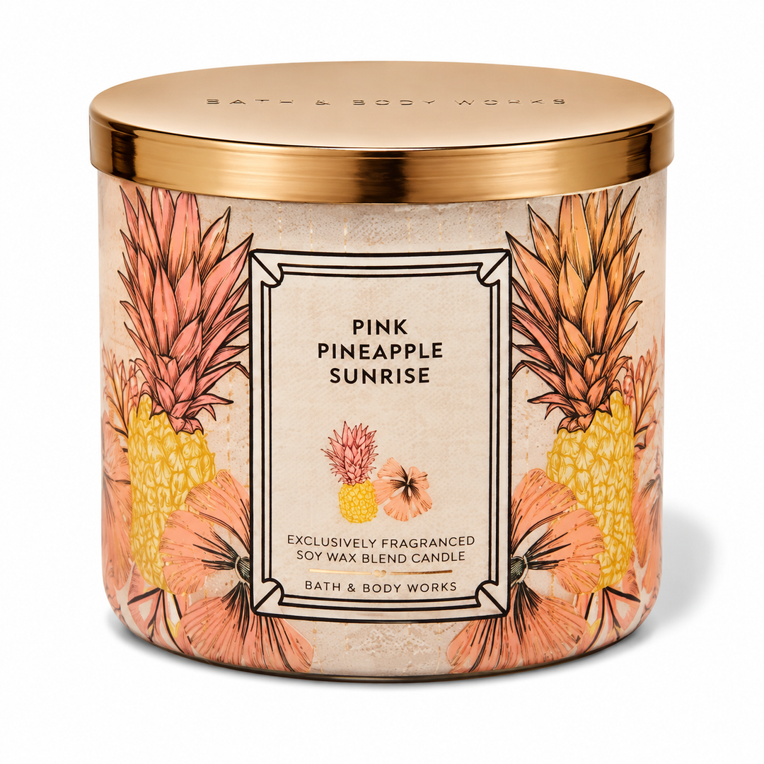Pink Pineapple Sunrise Ilmkerti (stórt) – Bath &amp; Body Works