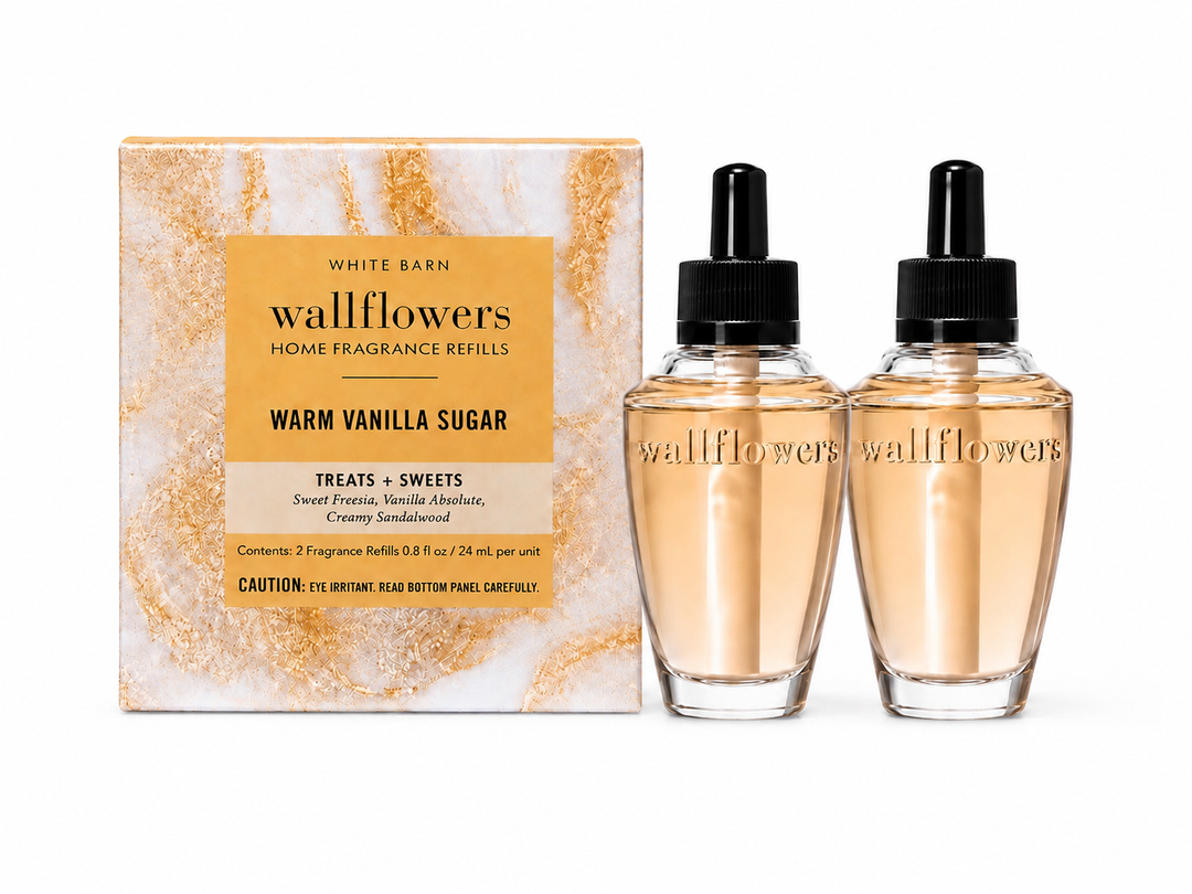 Warm Vanilla Sugar Ilm áfylling (2 stk) – Bath & Body Works