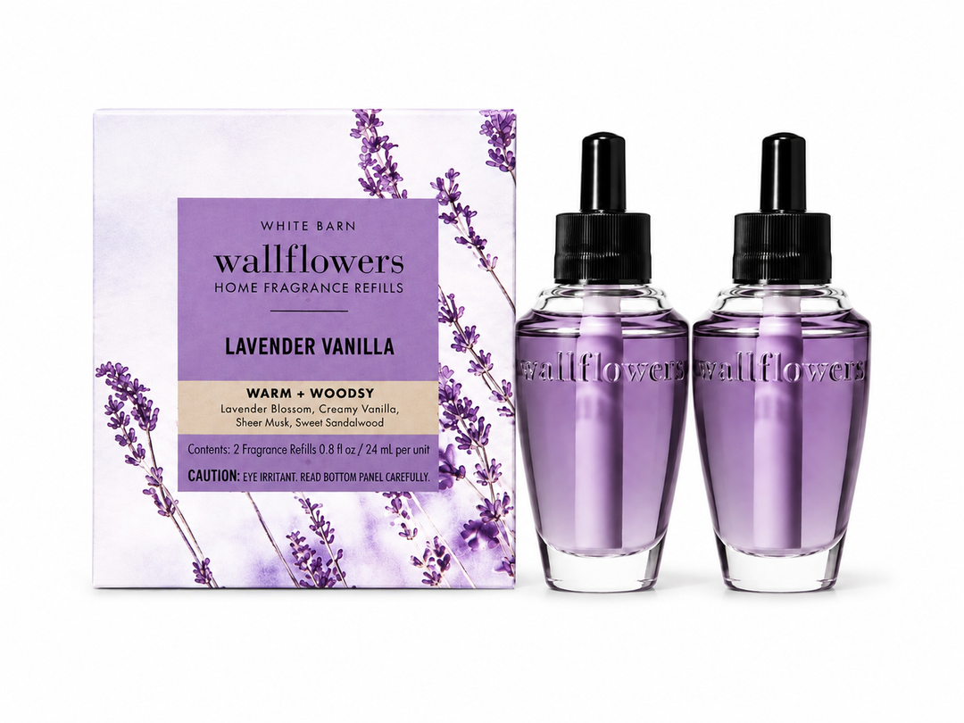 Lavender Vanilla Ilm áfylling (2 stk) – Bath & Body Works