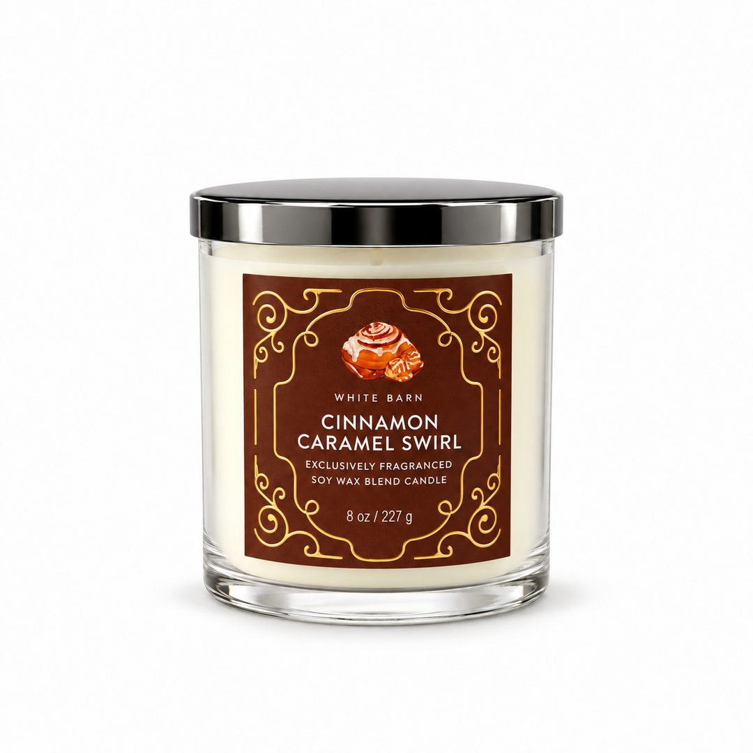 Cinnamon Caramel Swirl Ilmkerti (lítið) – Bath & Body Works