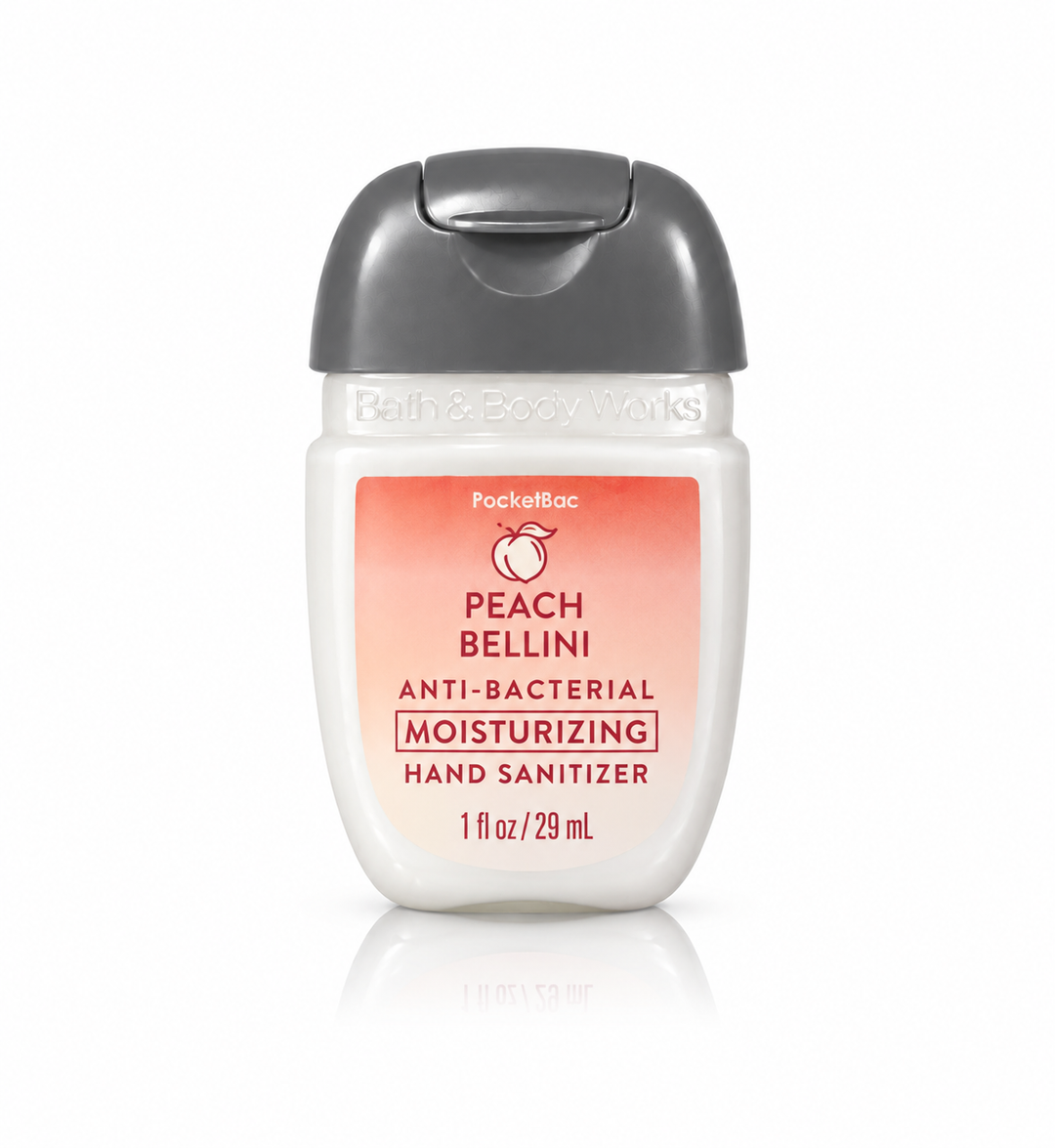 Peach Bellini Rakagefandi handspritt (lítið) – Bath & Body Works