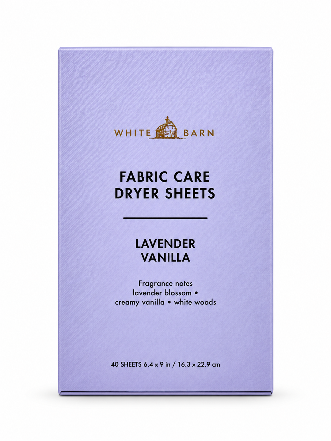 Lavender Vanilla Dryer Sheets – Bath & Body Works