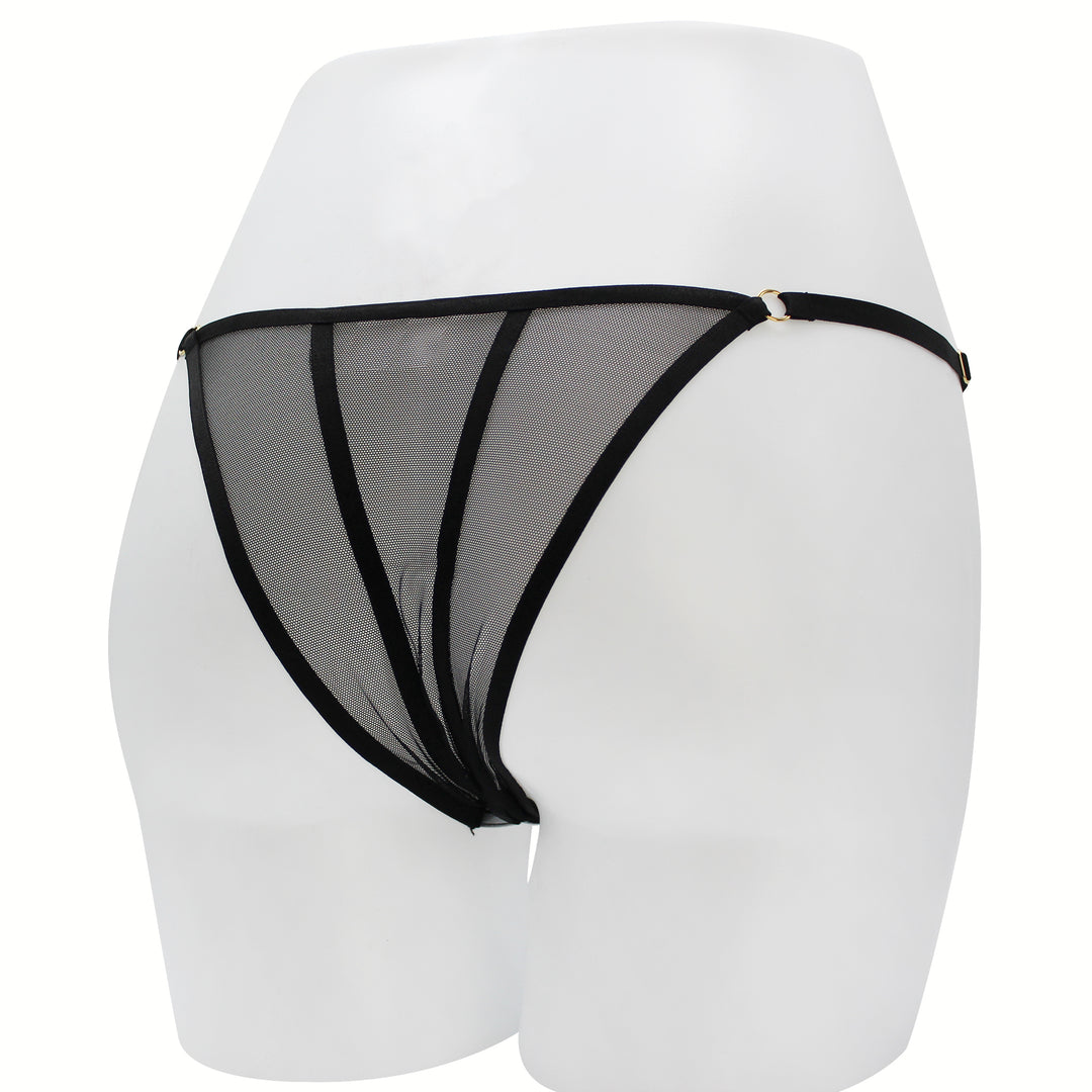 VERY SEXY Rose Embroidery String Bikini Panty Nærbuxur – Victoria&