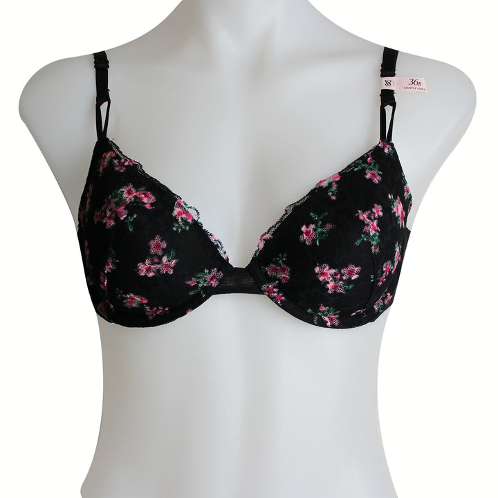 Sexy Tee Lace Lightly Lined Demi Bra Brjóstahaldari – Victoria&