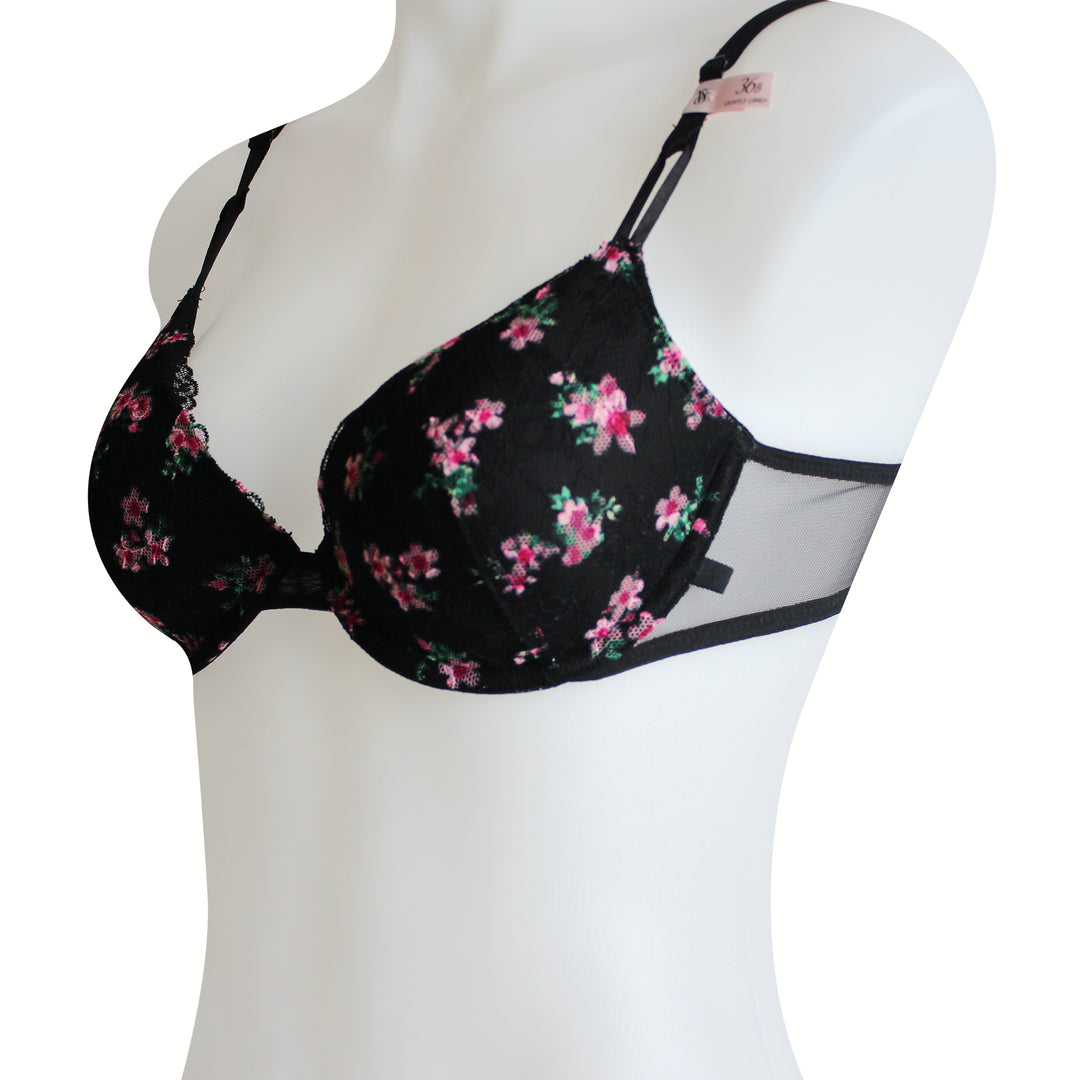 Sexy Tee Lace Lightly Lined Demi Bra Brjóstahaldari – Victoria&