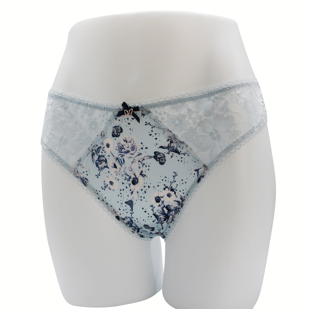 Lace Front Thong Panty - Nærbuxur