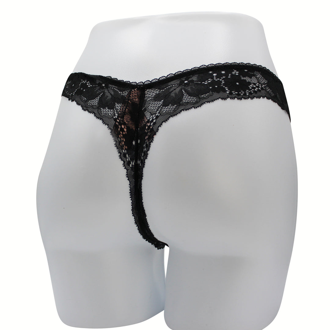 Lace Front Thong Panty Nærbuxur – Victoria&