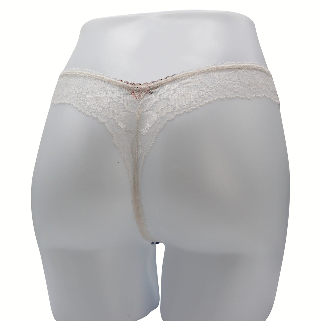 Lace Front Thong Panty Nærbuxur – Victoria&