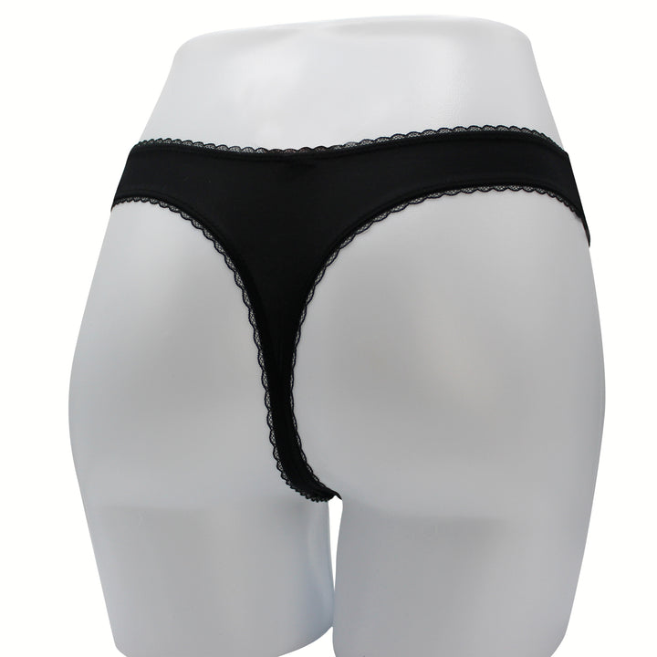 Lace Front Thong Panty Nærbuxur – Victoria&