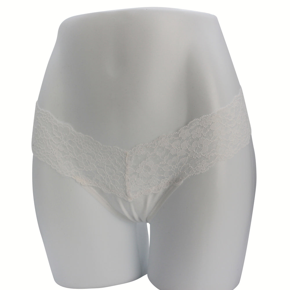 Lace-Waist Cotton Thong Panty Nærbuxur – Victoria's Secret – mynd 2