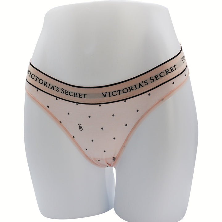 Logo Cotton Thong Panty – Nærbuxur