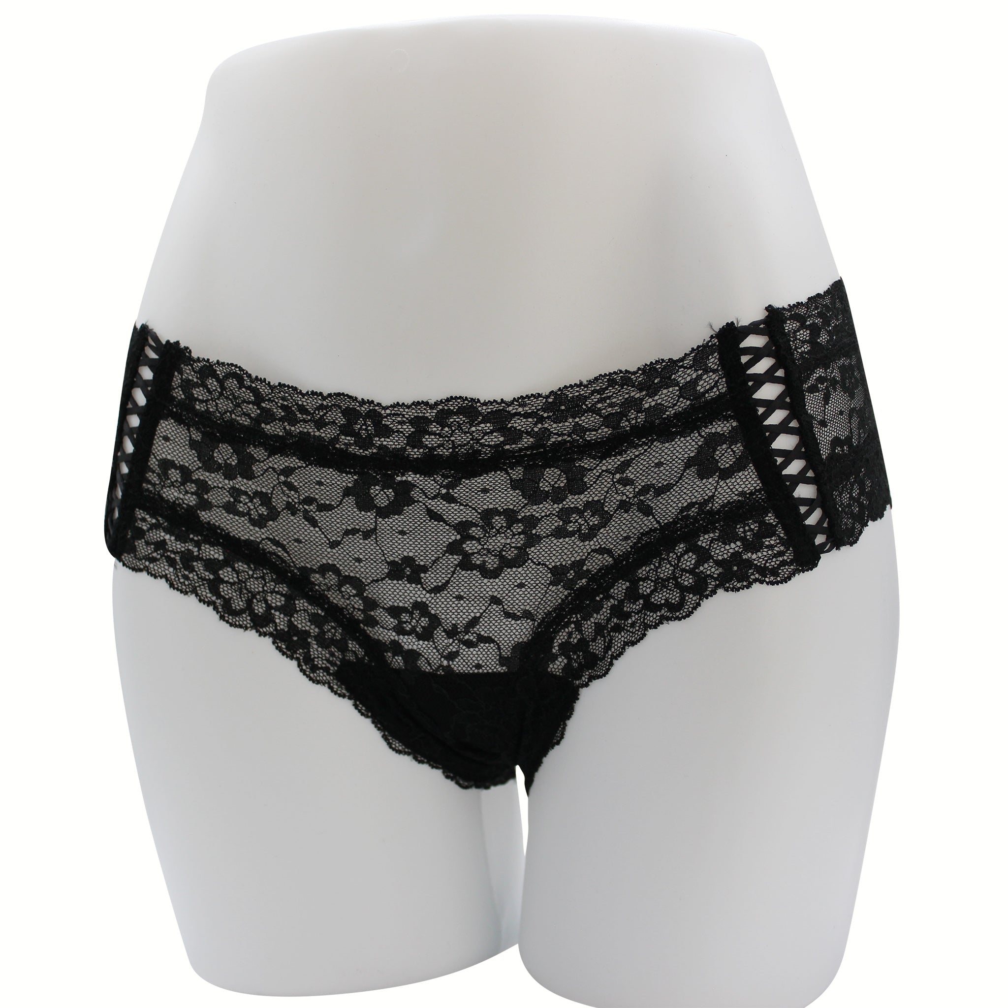 Buy Posey Lace Lace-Up Thong Panty
