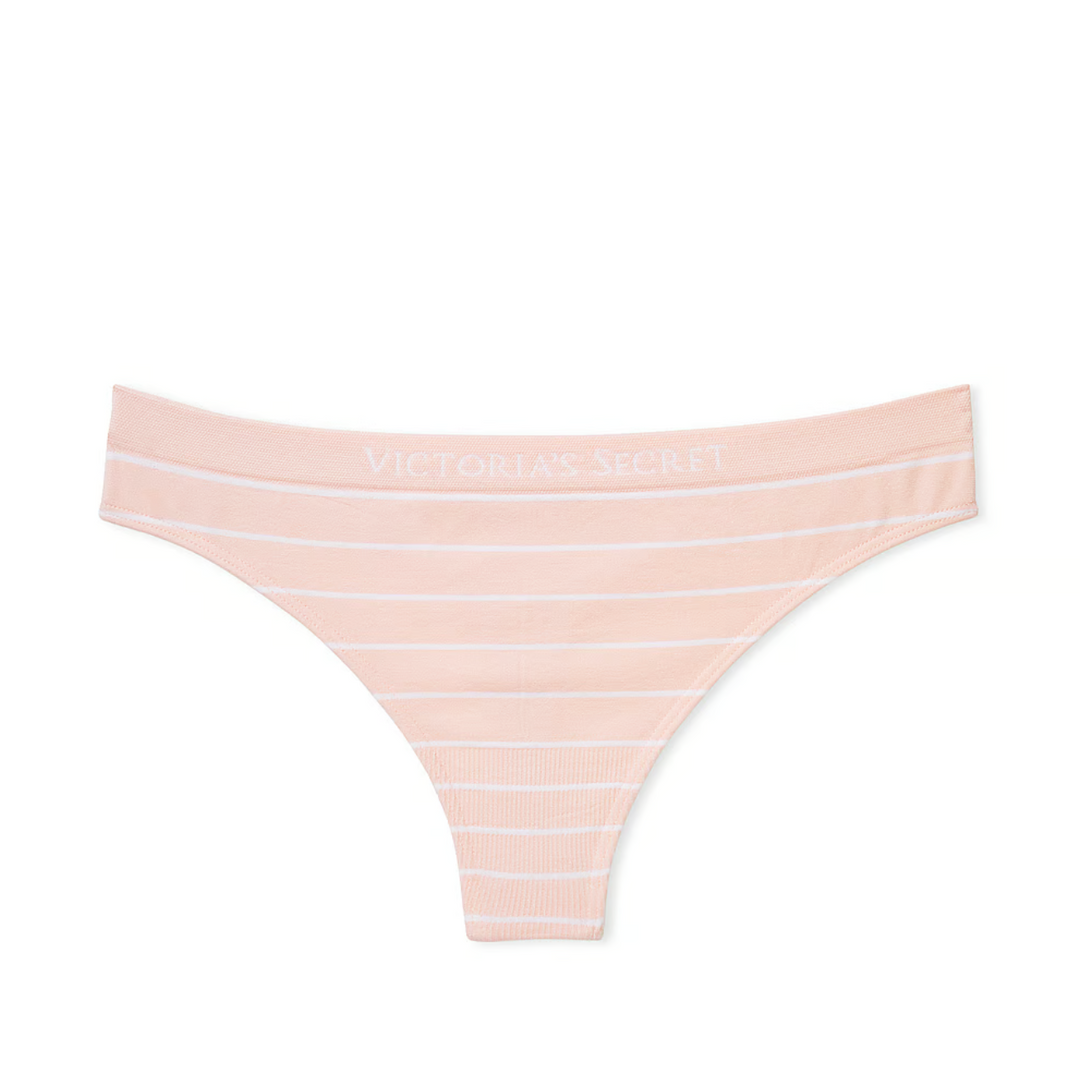 Seamless Posey Lace Thong Panty Nærbuxur – Victoria's Secret