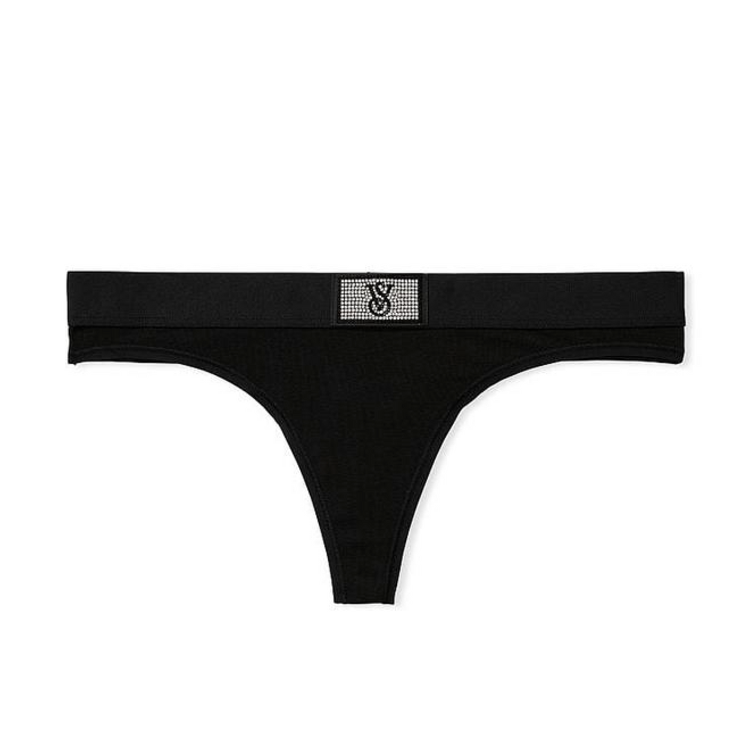 Logo Cotton Thong Panty Nærbuxur – Victoria's Secret