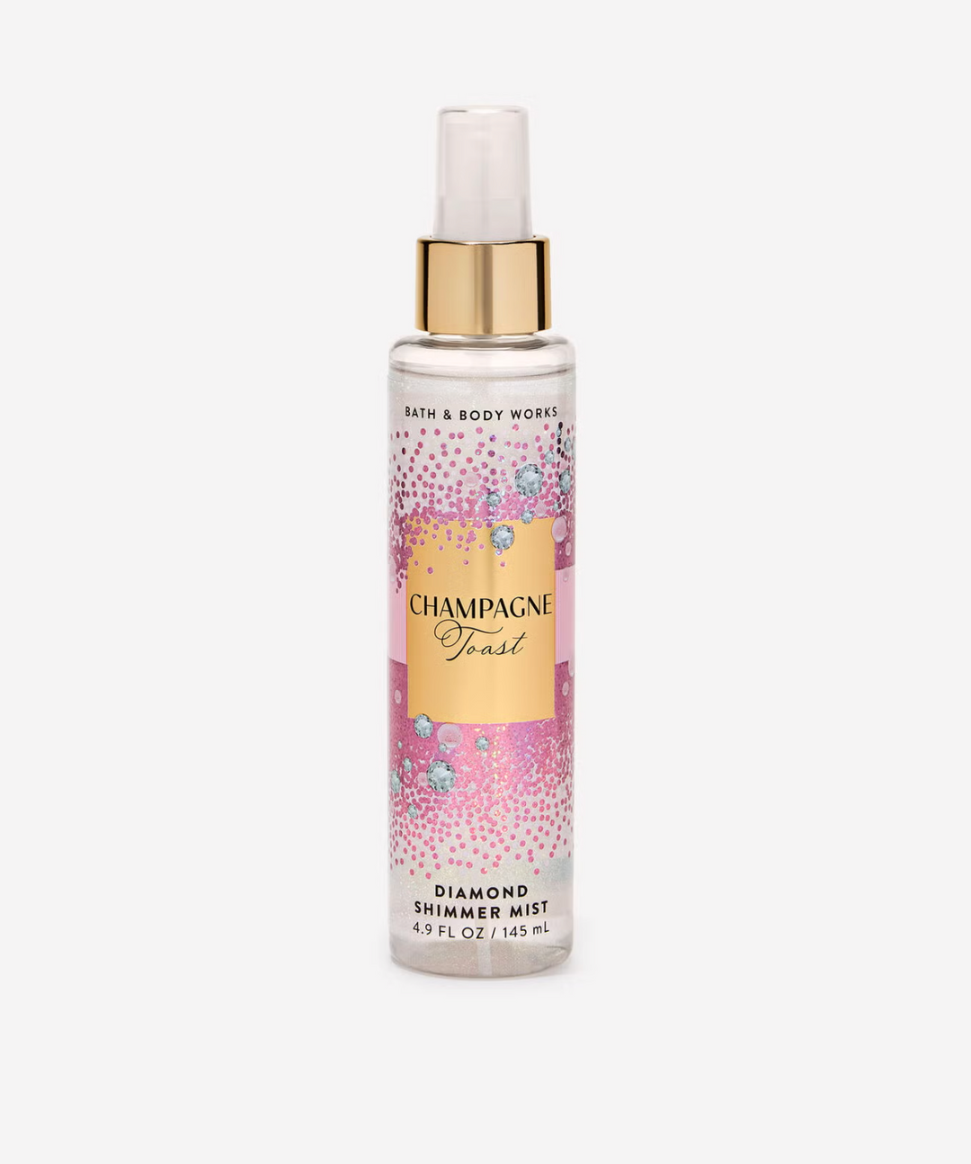 Champagne Toast Body Spray með glimmeri – Bath & Body Works