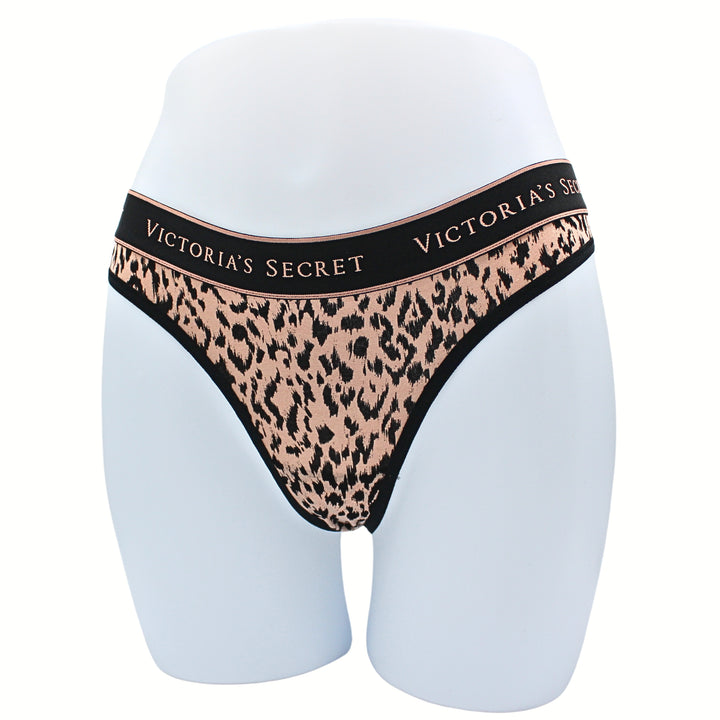 Logo Cotton Thong Panty – Nærbuxur
