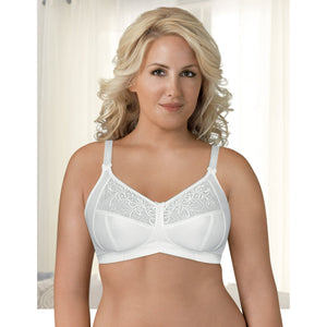 Exquisite Form Fully® Soft Cup Bra with Embroidered Mesh - Brjóstahaldari