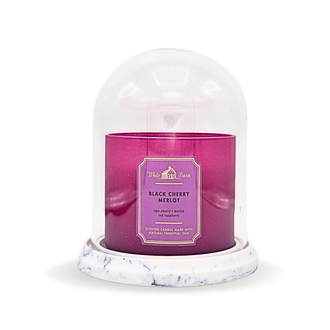 Timeless Glass Cloche Kertastjaki fyrir stór kerti – Bath & Body Works