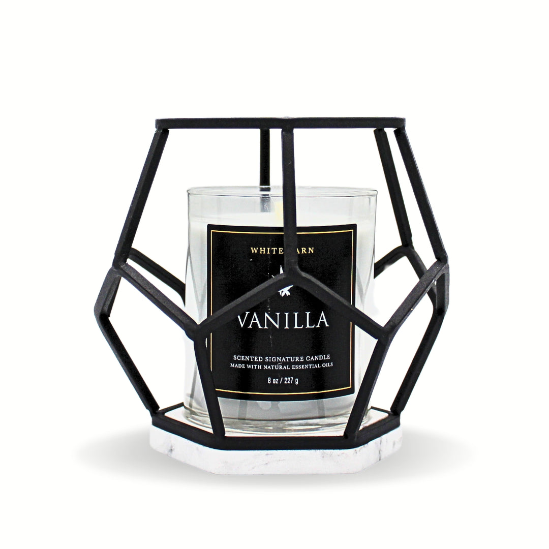 Black Hexagon Kertastjaki fyrir lítil kerti – Bath & Body Works