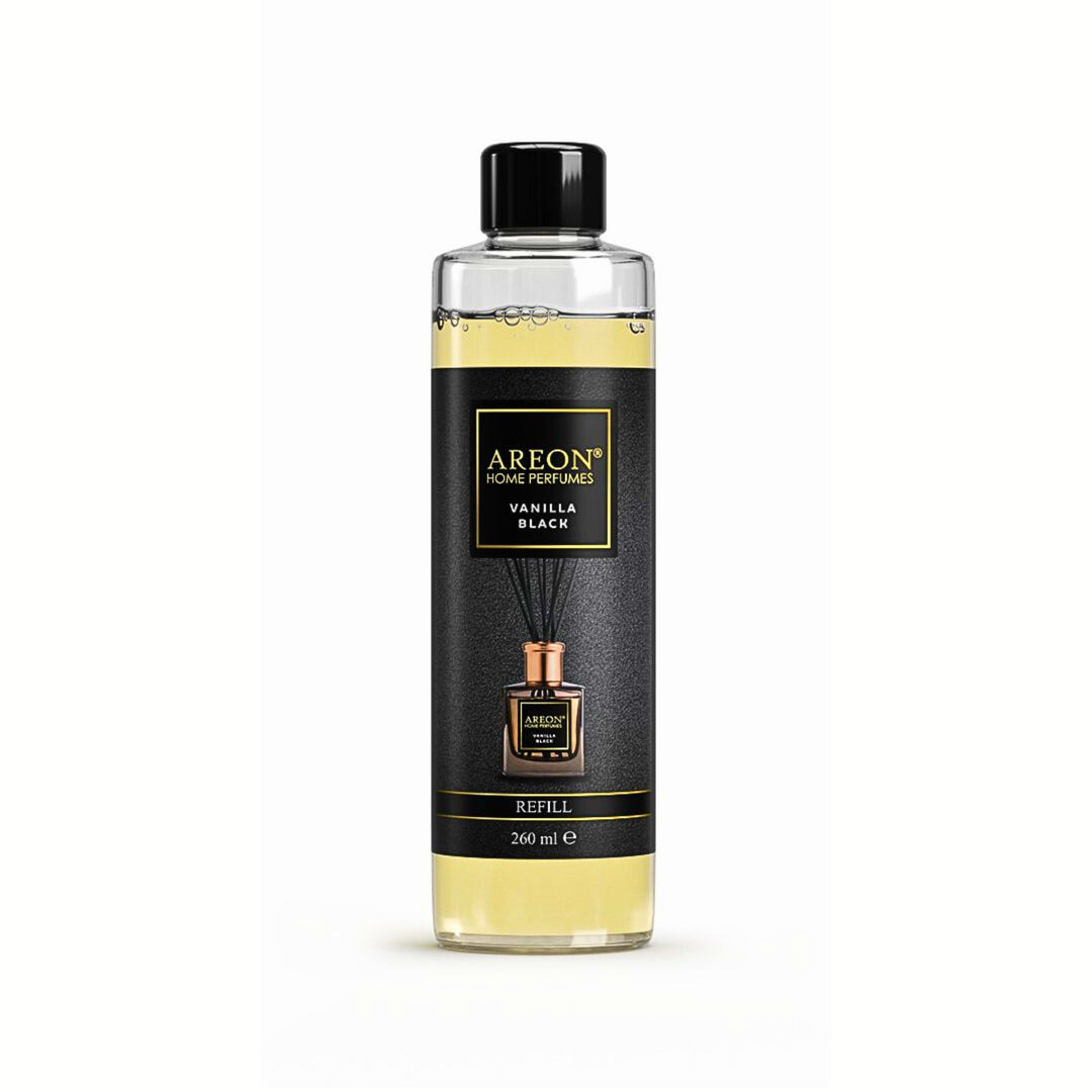 Vanilla Black Áfylling fyrir Ilmstangir (260ml) – AREON